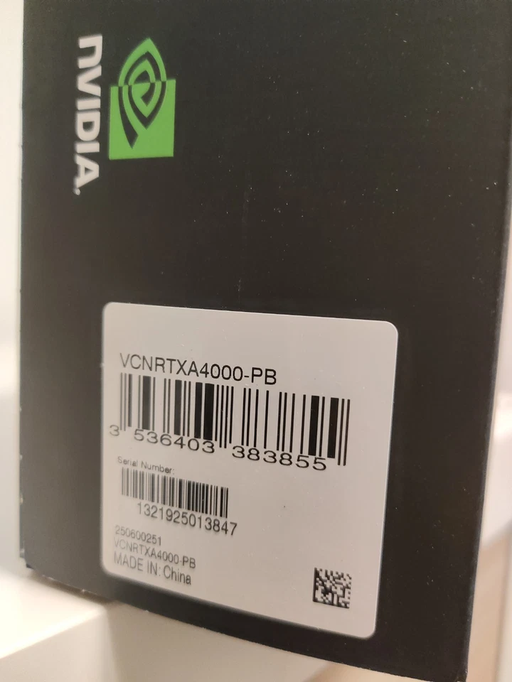 PNY NVIDIA RTX A4000 16GB GDDR6 Scheda Grafica vga - Immagine 2 di 2