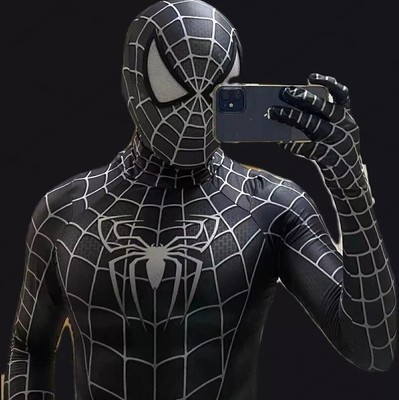 Spiderman Kostüm Kinder Herren Venom Karneval Marvel Spielanzug Cosplay 2026