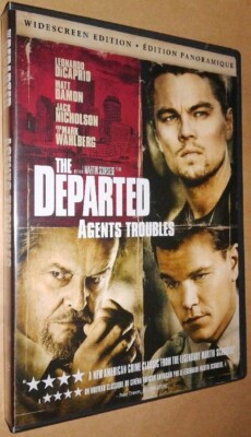 THE DEPARTED-DVD-(Drama,JACK NICHOLSON, MATT DAMON, LEONARDO