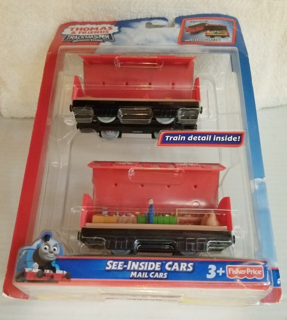 Thomas & Friends Trackmaster Motorized Railway Seeinside Mail Cars for