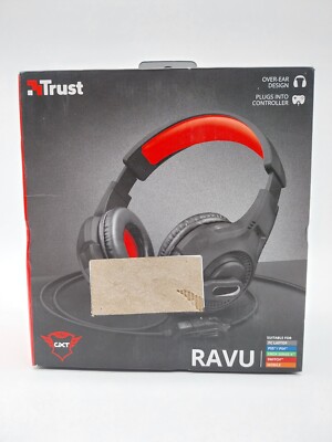 Trust GXT 307 Ravu Verkabelte Ohrumschließende Gaming-Kopfhörer Black #KT2895DÜ