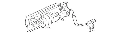 Genuine Ford Handle Assembly Door Outer JC3Z-2522404-GDPTM