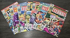 Eternals #2, 3, 4, 5, 6, 7, 8 Vol.1 1976 Marv...
