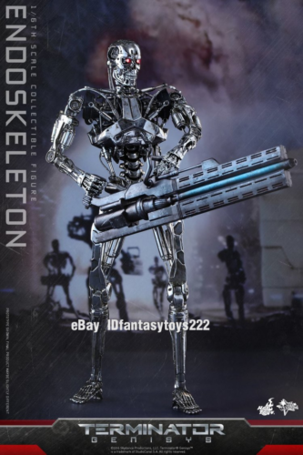 HotToys MMS352 Terminator Genisys Endoskeleton 1/6 Action Figure INSTOCK - Picture 1 of 11