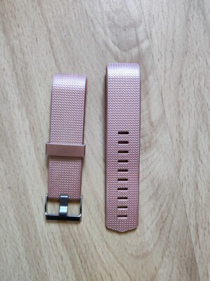 kupferfarbenes Gummiarmband - Fitbit Charge 2 - 2-teilig - neuwertig - Mängellos