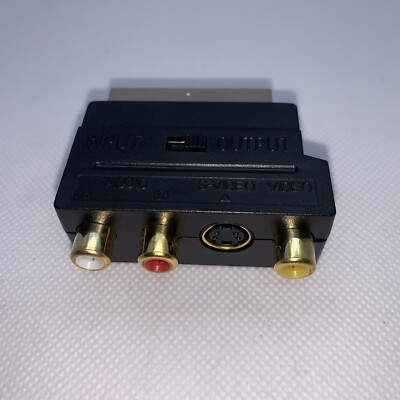 Adattatore Scart DeleyCON Per RCA E S-Video | In/Out Switcher | Connettori Oro - Foto 6