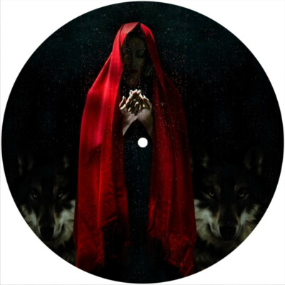 Slipmat Scratch Pad Felt for Single 7'' Turntable 45 DJ Record Player RED REAPER
