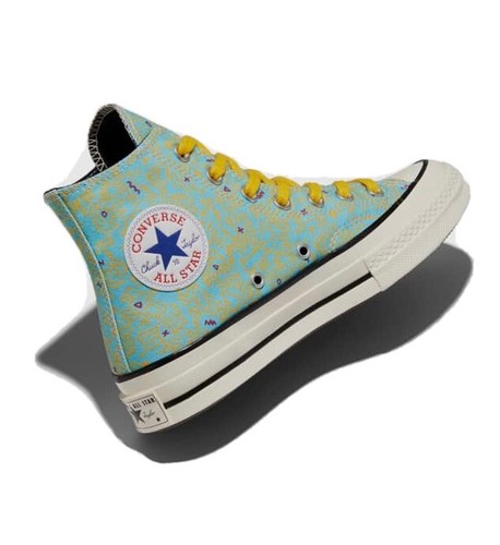 Converse x Keith Haring High tops Teal 