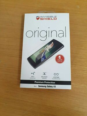 ZAGG  - Invisible Shield -  Premium Protection Samsung Galaxy A3