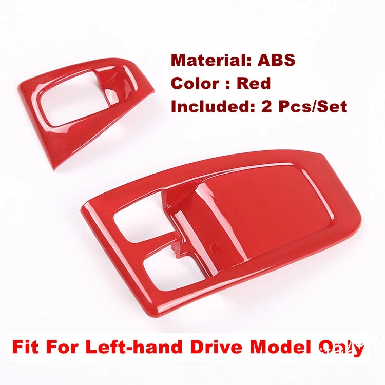 Красные внутренние аксессуары отделка воздушного чехла приборной панели для Smart Fortwo 451 2009-2015 - Изображение 4 из 4