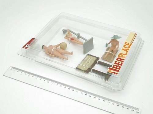 Scala G 1:22,5 figure Iberplace 40012 Persone sulla spiaggia Set di modelli - Foto 6 di 11