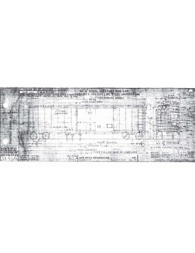 Northern Pacific RR 1903-1969 Freight Car Diagrams PDF Pages on DVD - Picture 7 of 12