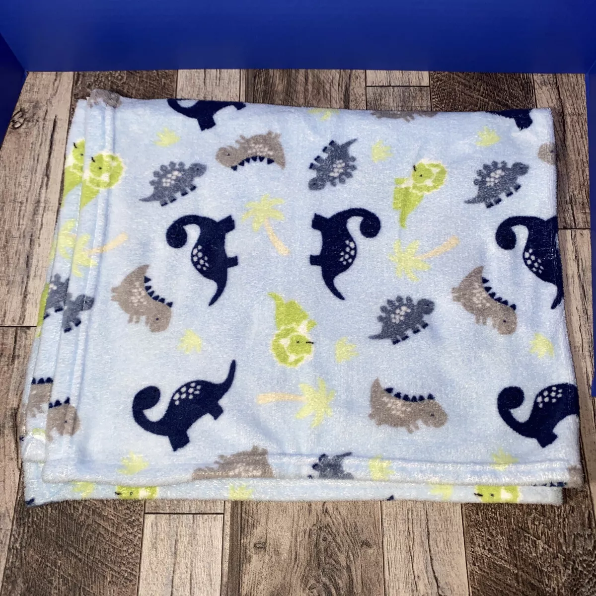 Dinosaur lovey blanket top