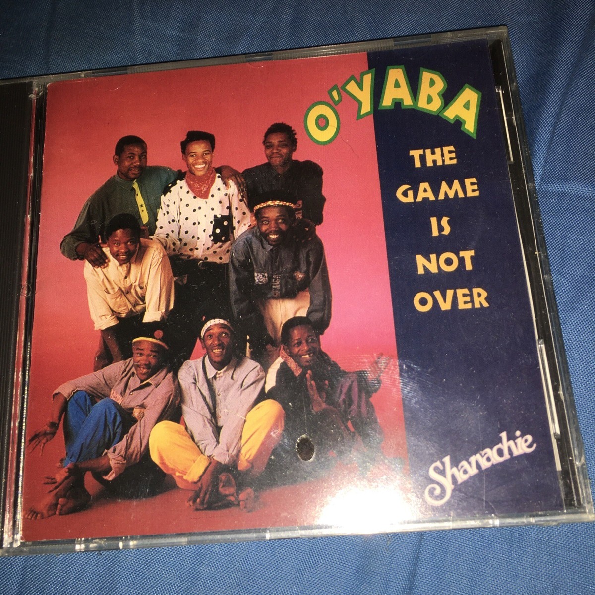 SEALED CD The Game Is Not Over O'Yaba 1992, Shanachie Reggae South