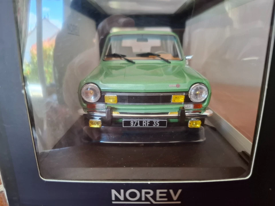 SIMCA 1100 TI vert adriatique 1975 NOREV 1/18e 185756 édition limitée 300 pcs - Photo 3/4