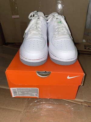 Nike Air Force 1 Low GS 'Multi-Swoosh' DM9473 100 - Size 6Y