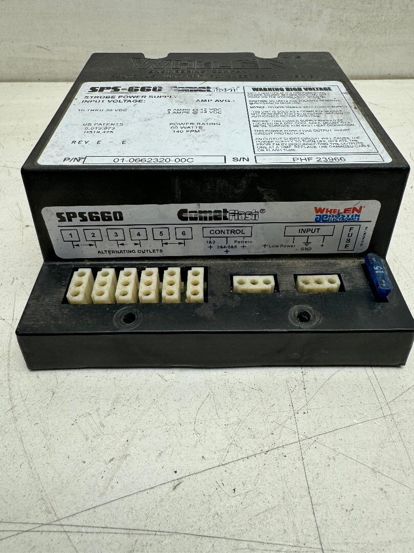 Whelen Strobe Power WHELEN CSP690 Supply 0 Watt 1 head ポリス