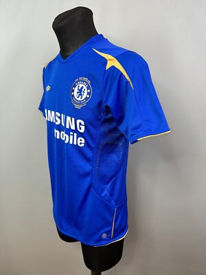 チェルシーFC　ユニフォーム　2005/06 ホーム　100周年 umbro チェルシー 05/06 100周年 ユニフォーム ホーム 長袖 UDS6501CL