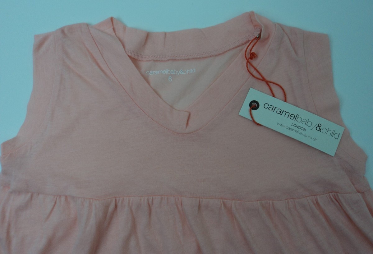 Authentic Caramel Baby & Child Peach Top. Sizes 2 or 4 Years. Shop  