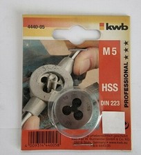 HSS Schneideisen Gewindeschneider Gewindeschneideisen Aussengewindeschneider M5