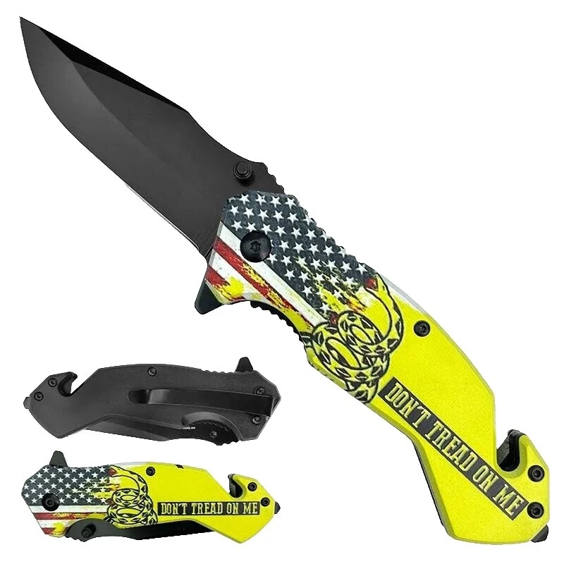 Black Collectible Modern Folding Knives