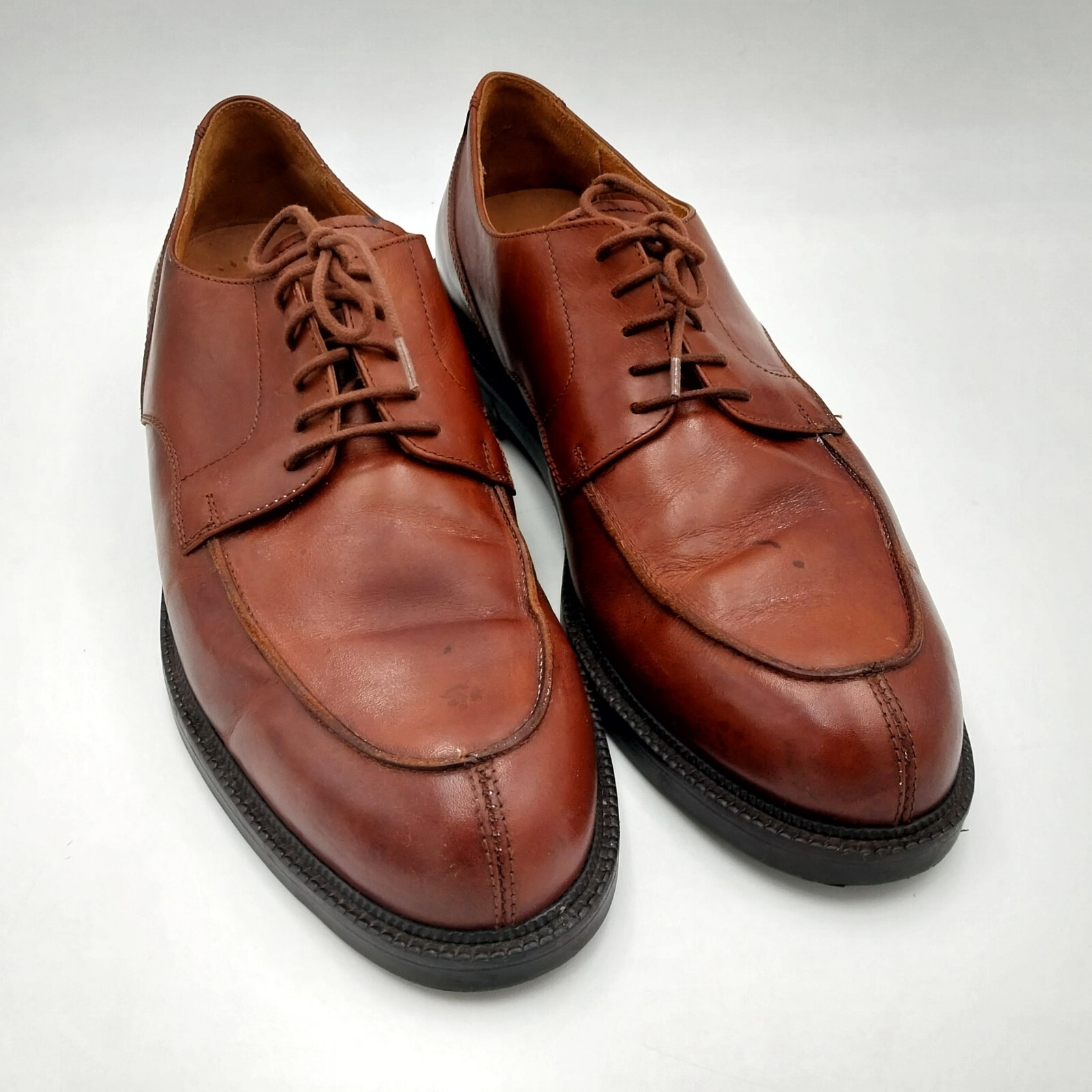 SAOLA Scarpe da uomo Johnston & Murphy marroni in pelle Italia 10