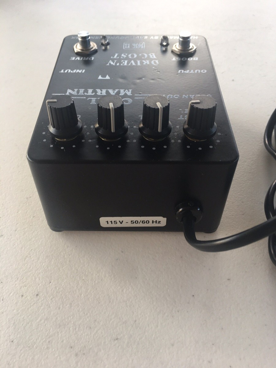 Carl Martin Hot Drive 'N Boost MKII Overdrive Distortion Guitar