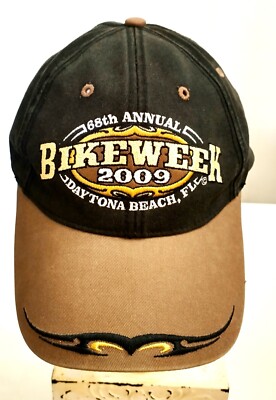 2009 Bikeweek Daytona Beach FL 68th Annual By Beach Club Promotions Hat/Cap