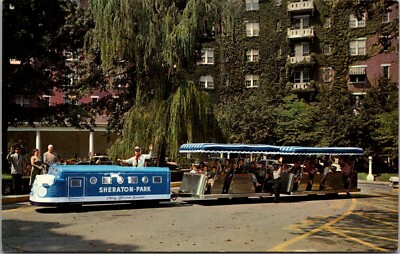 Sheraton Park Hotel Motor Inn Washington DC Postcard Train Service