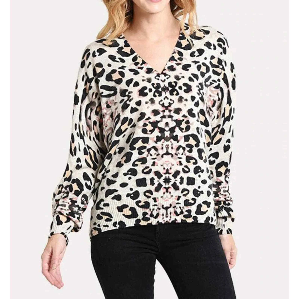 Brochu walker leopard clearance sweater