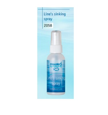 Cralusso Line Sinking Spray 60ml CR2058 Line Sink Spray Line Spray for Sinking