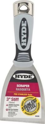2 x HYDE 'MAXXGRIP PRO Steifer Schaber Meißelende Klingenbreite - 3'' TNY3x2