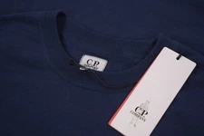 C.P. (CP) Company NWT Lightweight Merino Wool Sweater Size 50 M in Navy Blue