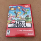 New ListingNintendo New Super Mario Bros. Wii Nintendo Wii 2009 NTSC-U/C E Manual Case Disc