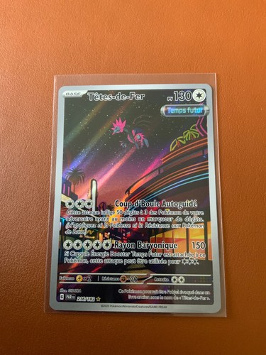 Carte Pokémon : Têtes-de-Fer 216/182 Faille Paradoxe Française NEUF NM