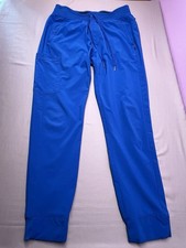 Cherokee Infinity Scrub Pants Mens Large Blue Jogger Athletic Uniform Pockets