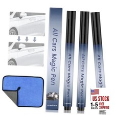 2Pcs All Cars Magic Pen, 2025 New Car Scratch Removal Pen, Quick Fix for