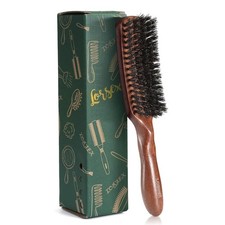 Hair brush for Men, Boar Bristles Brush for Fine Thin Medium Hair, Nature Boar H