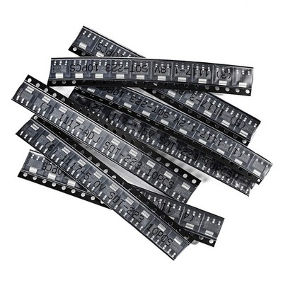 Chanzon 70pcs AMS1117 SOT-223 Kit Including 7 Values (1.2V 1.5V 1.8V 