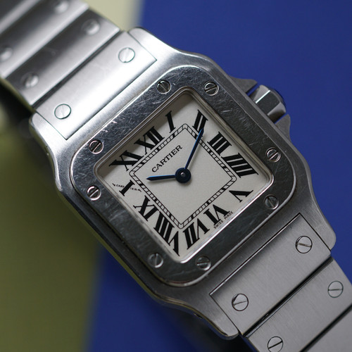 Cartier Santos Galbee Small Steel W20056D6 Quartz 24mm 1990s