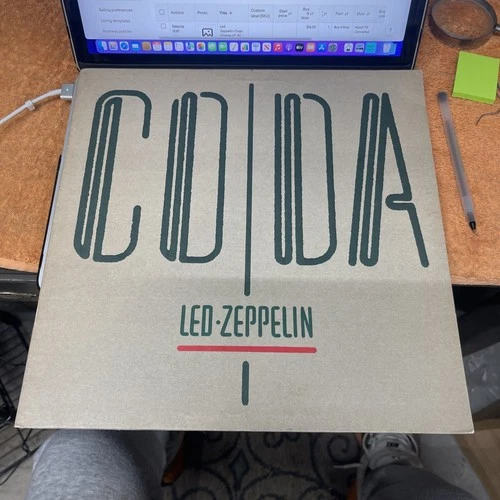 Led Zeppelin~Coda Vintage LP~82 Swan Song~90051-1~SRC PRESSING~VG++/VG++