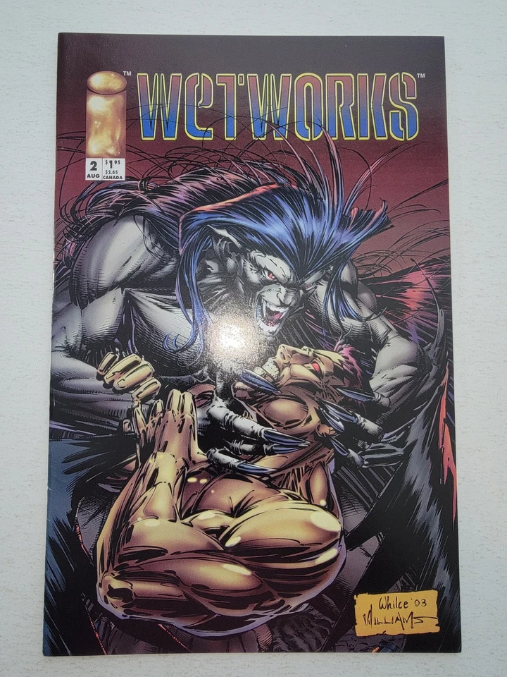 WetWorks Lot (8) #1-7* NM to VF + #1 Sourcebook, Whilce Portacio 1994 HIGH GRADE - Image 4 of 4