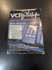 VCR PLUS Instant Programmer Gemstar Model VIP-8 Recording Wireless Vintage New