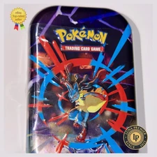 Pokémon TCG Mega Evolution Mega Heroes Mini Tin *Factory Sealed* Mega Lucario