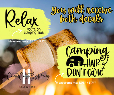 Camping Decals