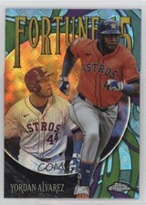 2025 Topps Chrome Logofractor Edition Fortune 15 Yordan Alvarez #F15-9 13ql