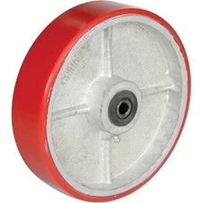 Global Industrial 8" x 2" Polyurethane Wheel 1/2" Axle 1/Pk