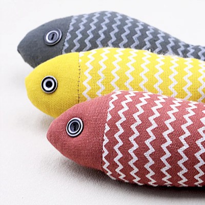 Teeth Grinding Cat Mint Toy Funny Interactive Plush Cat Toy Pet Kitten Chewing