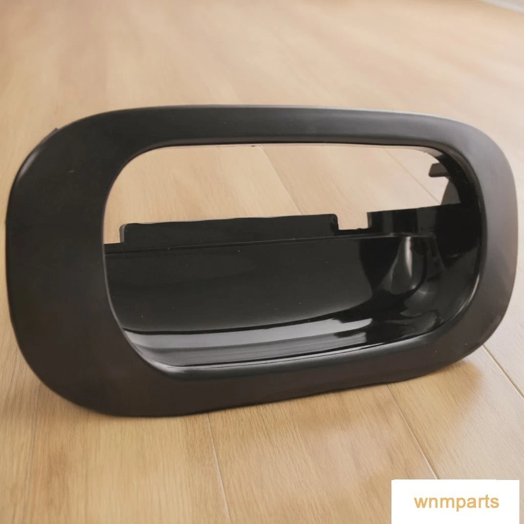 Bisel De Manija De Puerta Trasera Para Dodge Dakota 1997-2010 Y Mitsubishi Raider 2006-2009, En Negro