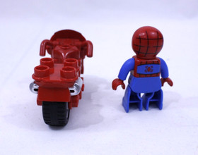LEGO DUPLO 10607 Spider-Man Web-Bike Workshop Complete